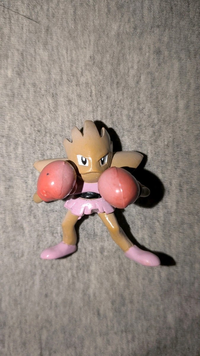 Hitmonchan Pokemon Figure 1999 Tomy CGTSJ 2 inch Toy Vintage