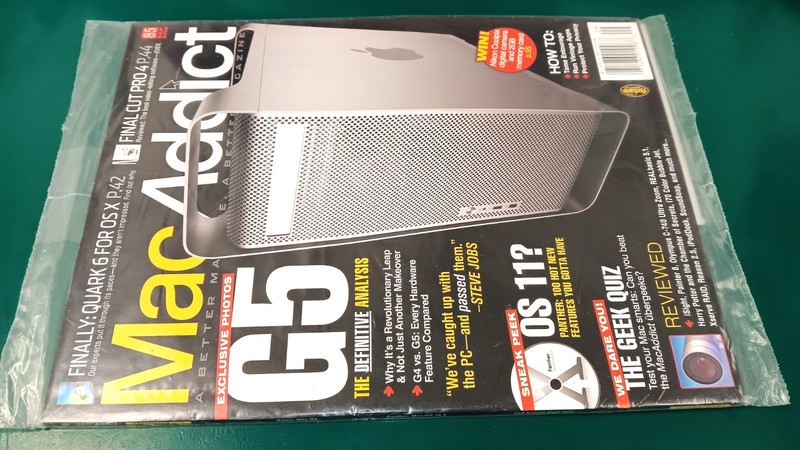 Mac Addict Magazine September 2003 (NEW SEALED)