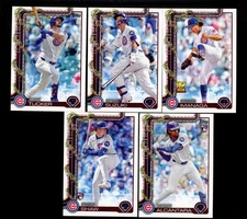 2025 TOPPS HOLIDAY  CHICAGO CUBS   TEAM SET MATT SHAW  RC