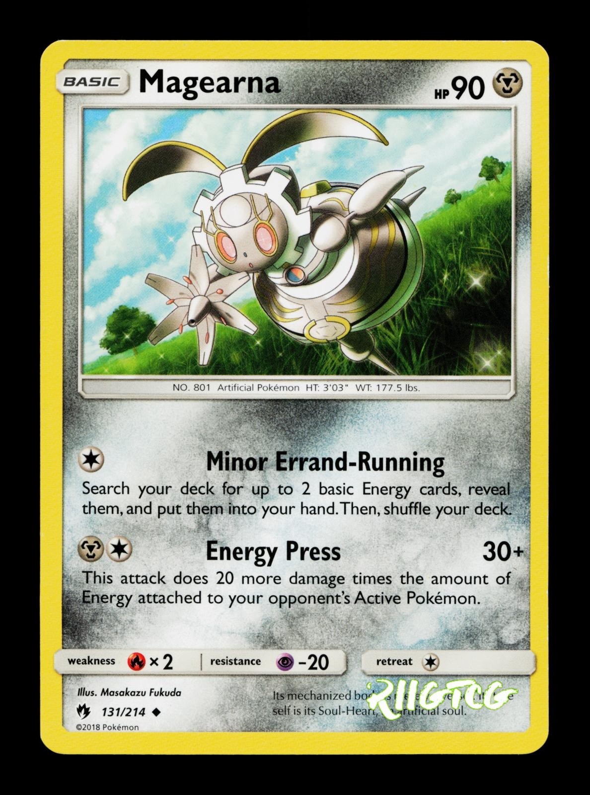 Magearna 131/214 Lost Thunder LP Pokemon