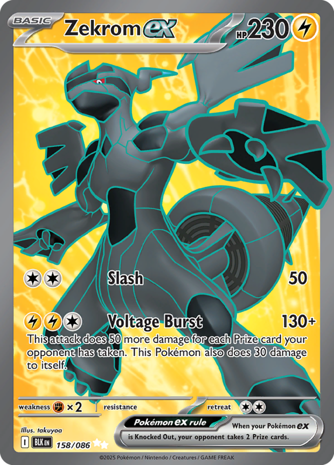 ポケモンカードゲーム Zekrom ex #174 GEM MT 10 BW RARE Zekrom ex #174 GEM MT 10 BW RARE
