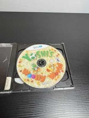 Yoshi's Woolly World (Wii U, 2015) Disc only Tested Works Great Nintendo Wii U