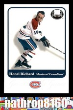 2001 Fleer Greats Of The Game #13 Henri Richard  NM/NM+  Canadiens 15044