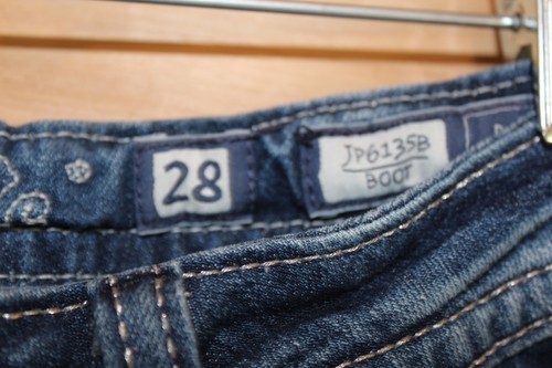 Stivaletto Miss Me Jeans taglio 28 (28 x 32) donna denim lavaggio medio impreziosito - Foto 7 di 14