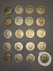 1 Roll 1967 Kennedy 40 Percent Silver Half Dollars 20 Total - 1 DDR Coin
