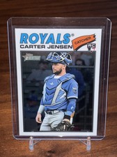 2026 Topps Heritage CARTER JENSEN Chrome #199 Royals RC Catching Prospect 💎