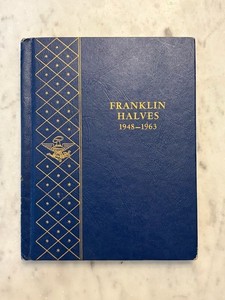 Franklin Half Dollar Archival Whitman Album 1948-1963 #9425