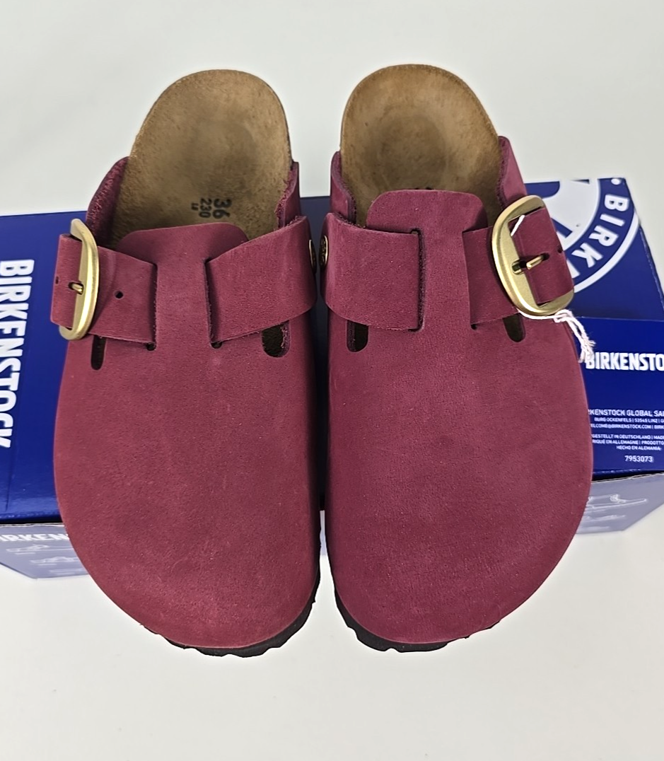 靴 BIRKEN STOCK BOSTON 26.5 41 靴 BIRKEN STOCK BOSTON 26.5 41 Boston Mixed Leather in Color Dark