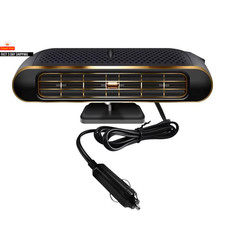 200W Electric Car Heater Air Cooler Fan 12V Portable Demister Defroster Heating 