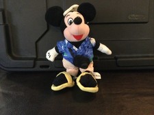 Vintage Disney Store Beach Vacation Tourist Mickey Mouse Bean Bag