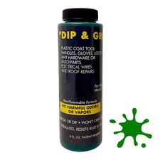 Dip and Grip Rubberized Plastic Coating Green 8 fl. oz