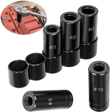5pc 71670 Extra Large Tap Holding Socket Set with holder 5/8"11/16",3/4",7/8",1"