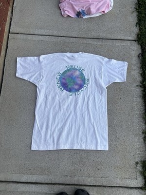 Vintage Reuse Recylcle Renew Environment Alber Einstein T Shirt Men s Xl