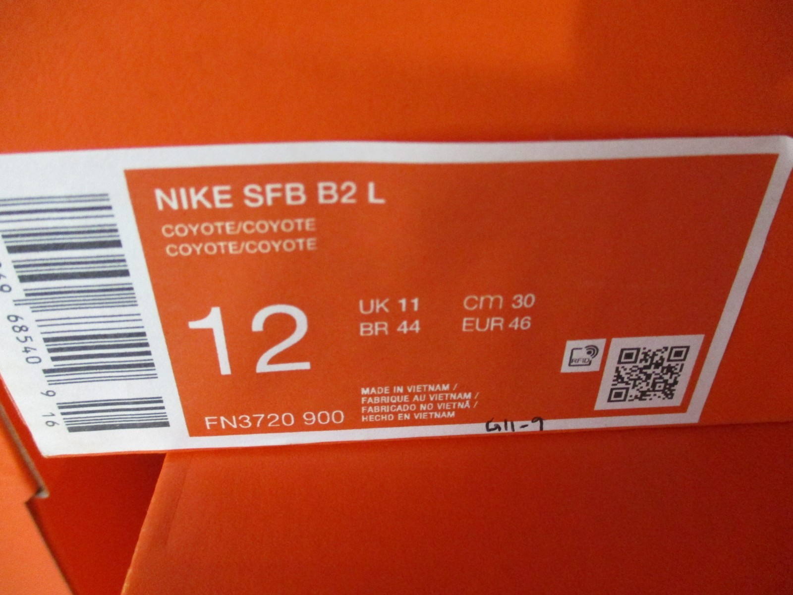Nike SFB B2 Tactical Outdoor Boots Mens Sz 12 Coyote Brown