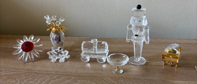 Group of 7 Swarovski Crstal Figurines