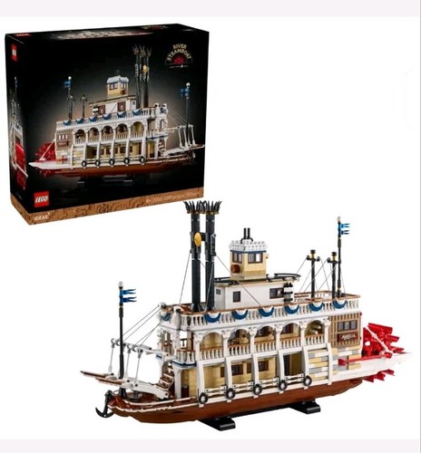 LEGO IDEAS 21356 BATTELLO A VAPORE FLUVIALE - Foto 2 di 7