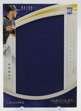 2016 Panini Immaculate Baseball Jumbo Trevor Story IJ-TS 34/99 Patch RC