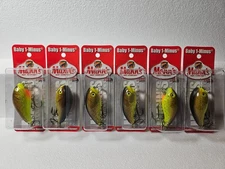 Mann's Bait Company Baby 1- (6 lures of Autumn Brown Holographic)