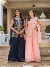 Indian Plazoo Suit Party Wear Pakistani Wedding Salwar Kameez palazoo suit