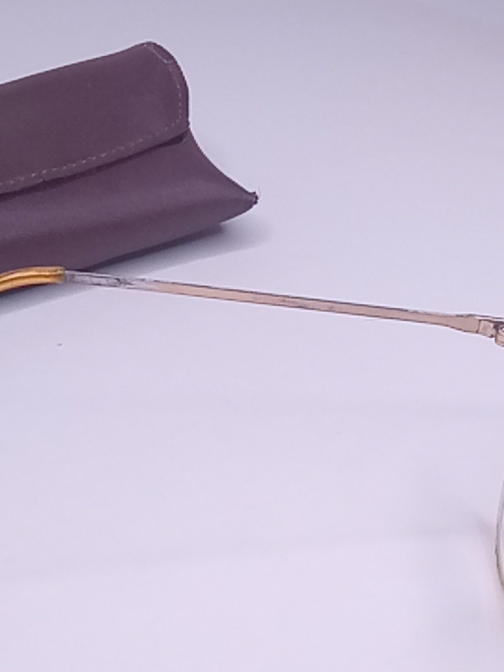 VTG POLO RALPH LAUREN CLASSIC VI 49/19/145 GOLD TORTOISE ROUND FRAMES ONLY  thumbnail 5