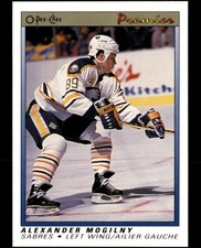 1990 O-PEE-CHEE PREMIER #75 ALEXANDER MOGILNY RC SABRES