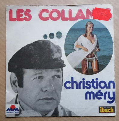 CHRISTIAN MERY: Les Collants / Le Taxiphone 7'' 45T 1977 IBACH Strumpfhose Sexy Cover