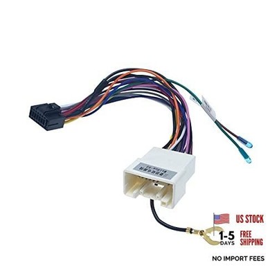 16pin Car Radio Stereo Power Retrofit Wiring Harness Cable Compatible for