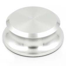 Record Weight Stabilizer Turntable Vinyl LP Disc Clamp Precision Silvery