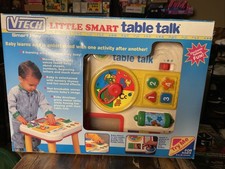Little Smart Table Talk Eletronic Activity Table VTech 1994 Vintage NEW MIB