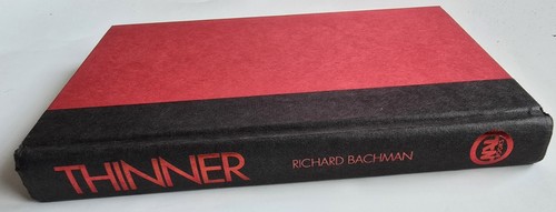 Thinner Richard Bachman 1984 NAL Books Hardcover Stephen King - Picture 9 of 17
