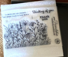 CTMH C1986 FLOWERS ARE LIKE FRIENDS WILDFLOWERS, your friendship means...