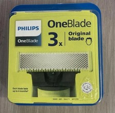 3 Pack of Philips Genuine OneBlade Original Replacement Blades - Model QP230/50-
