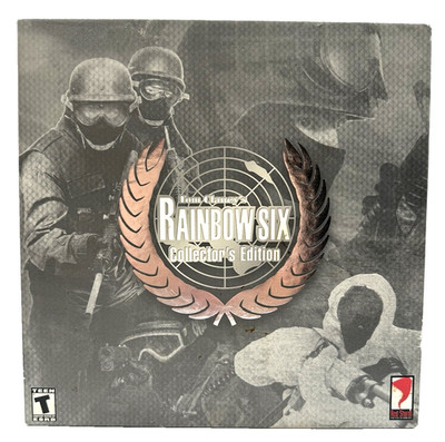 Tom Clancy's Rainbow Six Collector's Edition 2000 For PC - COMPLETE - EUC