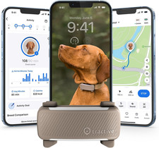Smart Dog GPS Tracker  Live Pet Tracker with Virtual Fence  Vital Signs Monito