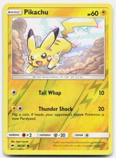 Burning Shadows Pikachu 40/147 LP Pokemon Reverse Holo Carta Tcg Comune