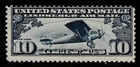 U.S. Sc. #C10, Mint, 1927, 10-cent Spirit of St. Louis, Unwmk, Perf 11