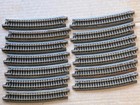 13 Kato R-481-15 (20-160) R 19" Unitrack N Gauge Curved Track — photo 1