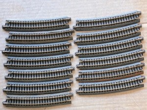 13 Kato R-481-15 (20-160) R 19" Unitrack N Gauge Curved Track