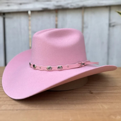#ad #ad Original Tombstone 20X Western Cowboy Fur Felt Hat Denver Style Pink $179.99