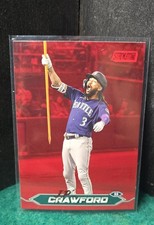 2024 Topps Stadium Club - J.P. Crawford #289 Red Foil