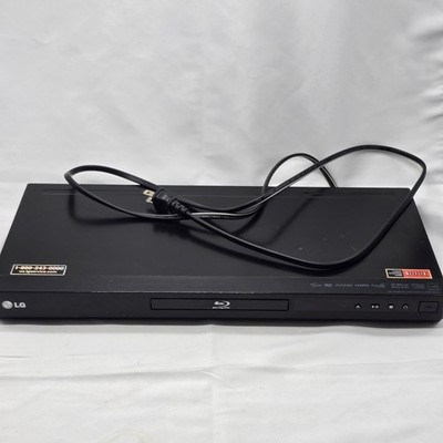 LG BD640 Netflix Blu-Ray (BD) Disc/DVD Player  No Remote. Tested Works (A) Black