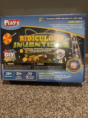 Ridiculous Inventions Energy, Electricity, Magnetic Science Experiment Stem Edu.