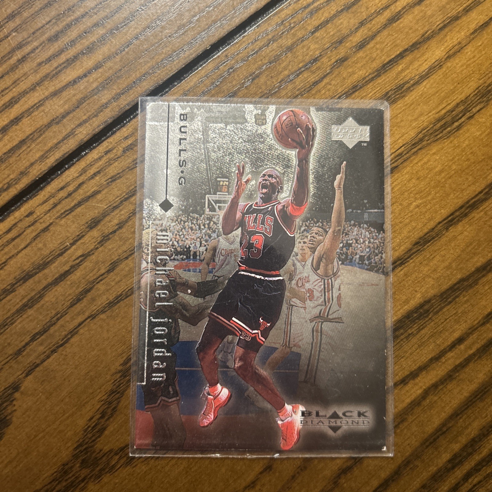 Michael Jordan 1998-99 Upper Deck Black Diamond #23 Sample Chicago Bulls