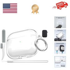 for Airpods Pro 3 Case Clear with Cleaner Kit Soft TPU Airpods Pro 3 Genera...