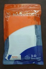 Nanosocks Socks 3D Nano-Weave Technology Nanomx-WT-2 White Size 2