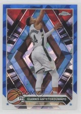 2023-24 Topps Chrome Sapphire Edition Giannis Antetokounmpo #15 10no