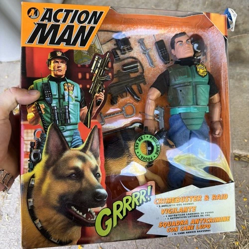 Hasbro - ACTION MAN (GI JOE) - "Crime Buster & Raid" action figure