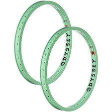 Odyssey Hazard Lite 20 Bmx Rim Seafoam Aluminum Welded Double Wall Lightweight