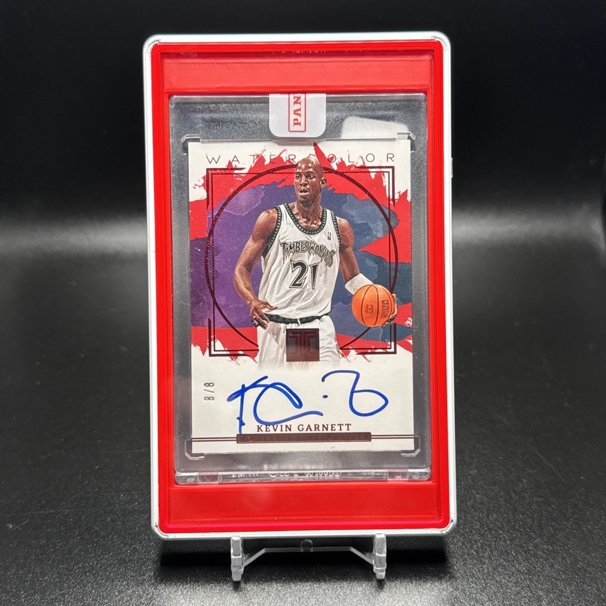 Kevin Garnett Basketball Original Autographed Sports Trading Cards