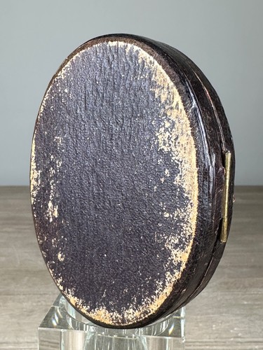 Superbe reliquaire ancien XIXe argent vermeil relique classe Saint Vincent - Photo 10 sur 11